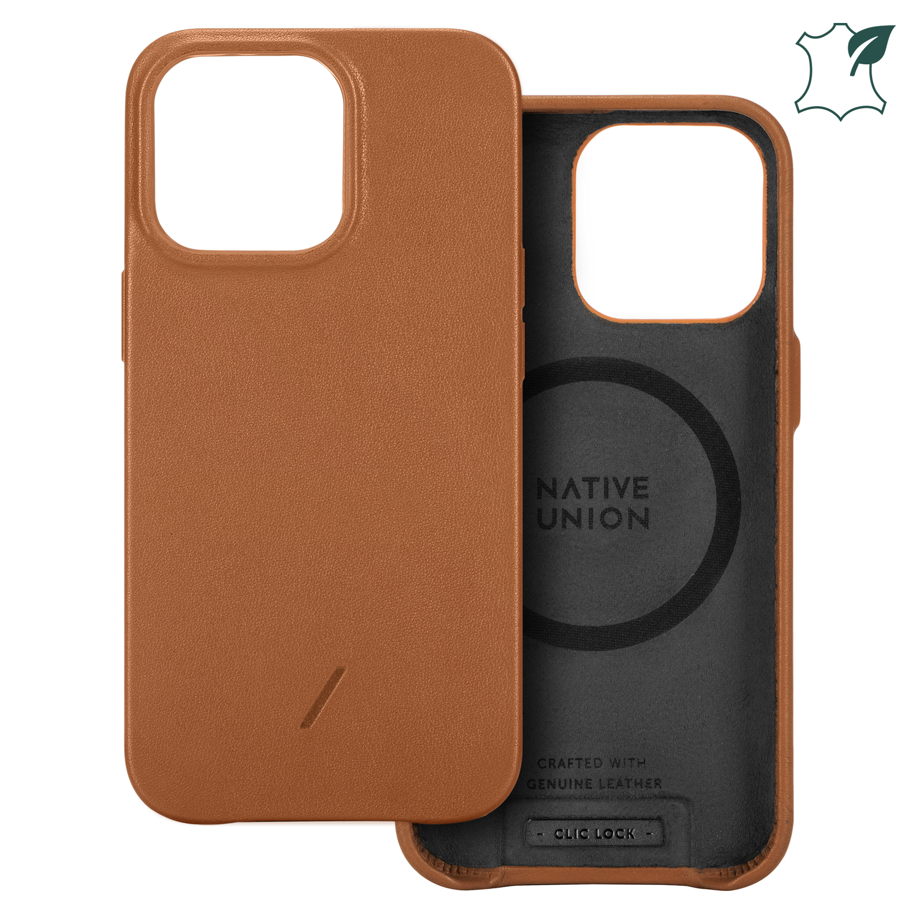 CLIC® Classic | MagSafe Compatible + Leather Sling (iPhone 13 Pro Max)