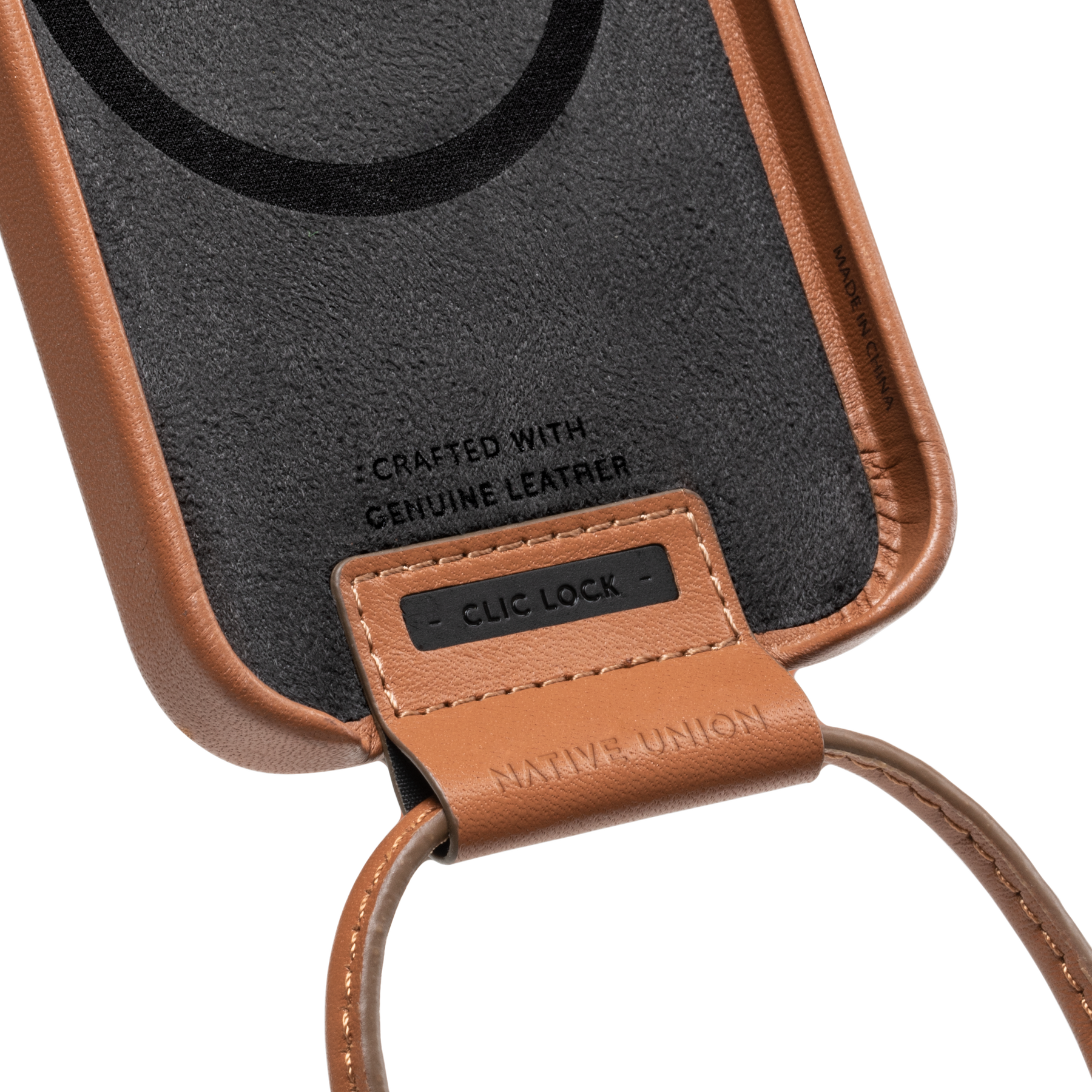 CLIC® Classic | MagSafe Compatible + Leather Sling (iPhone 13)