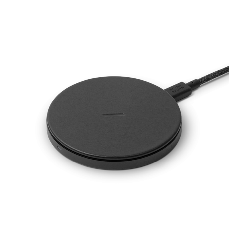 39589880856715,Drop Classic Leather Wireless Charger - Black