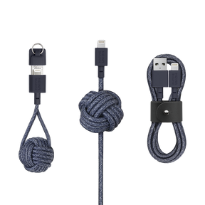 Charging Cable Collection - Indigo / USB-A to Lightning