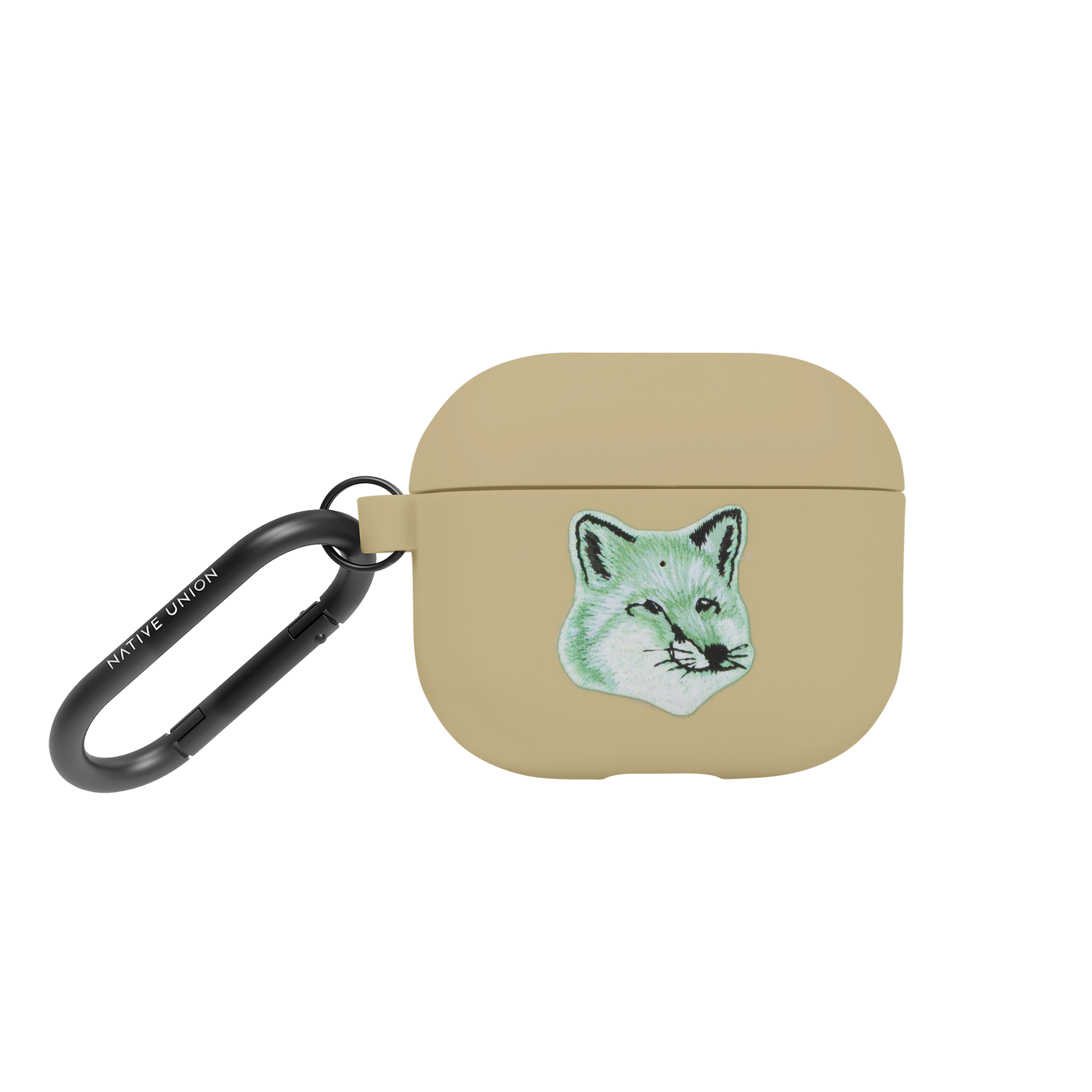 40359392903307, Monochrome Fox Head Case for AirPods (Gen 3)