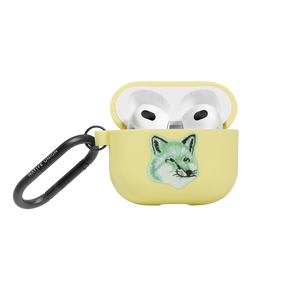 40359392870539, Monochrome Fox Head Case for AirPods (Gen 3)