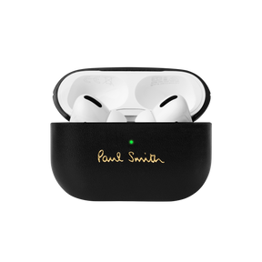 39670113960075,Paul Smith Leather Case for AirPods Pro - Black