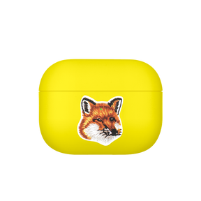 34253244760203,Maison Kitsuné Case for AirPods Pro - Neon Yellow
