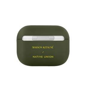 34253244727435,Maison Kitsuné Case for AirPods Pro - Green