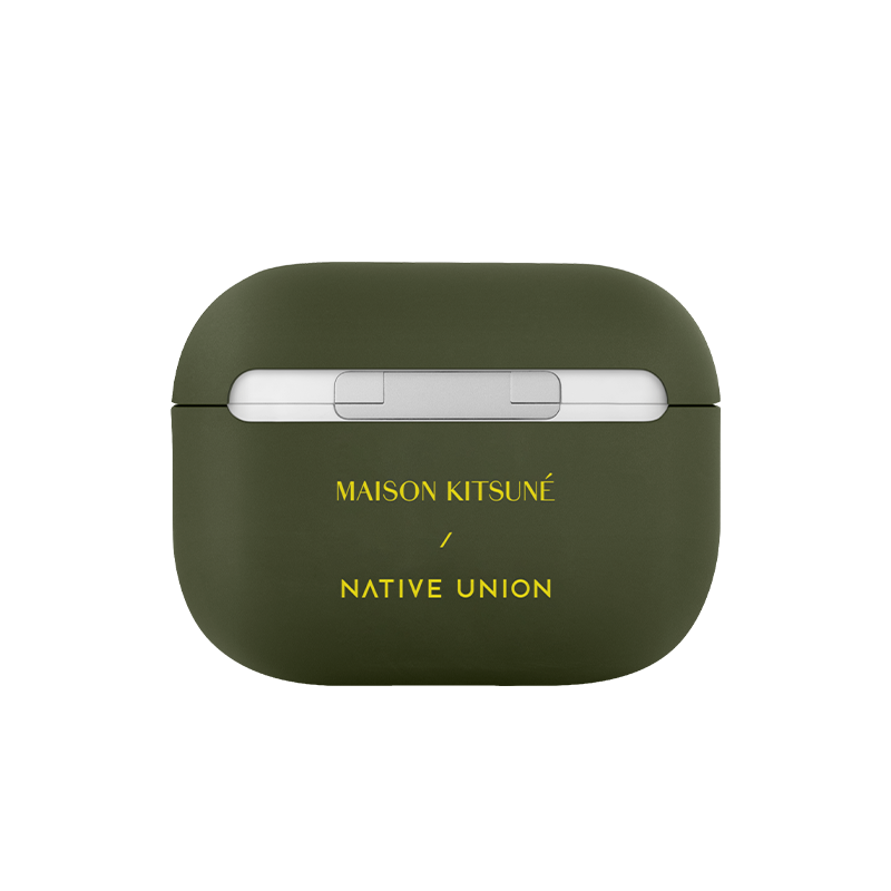 34253244727435,Maison Kitsuné Case for AirPods Pro - Green